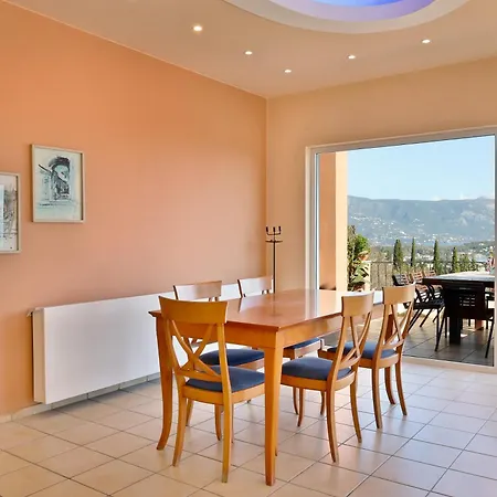 Villa Casa T With Amazing Views In Corfu *